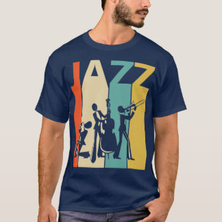 Camiseta Jazz Vintage Jazz Music Lover Gift