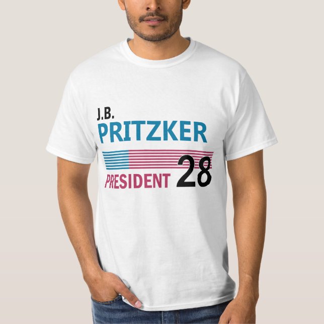 Camiseta JB Pritzker 2028 (Frente)