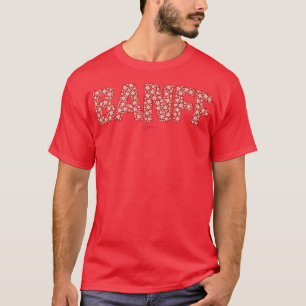 Camiseta JCombs Banff, Canadá, Flocos de neve