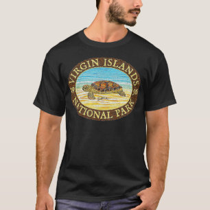 Camiseta JCombs Ilhas Virgens Parque Nacional Tartaruga 