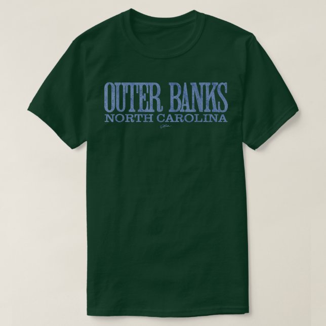 Camiseta Jcombs Outer Banks, Carolina do Norte2110 (Frente do Design)