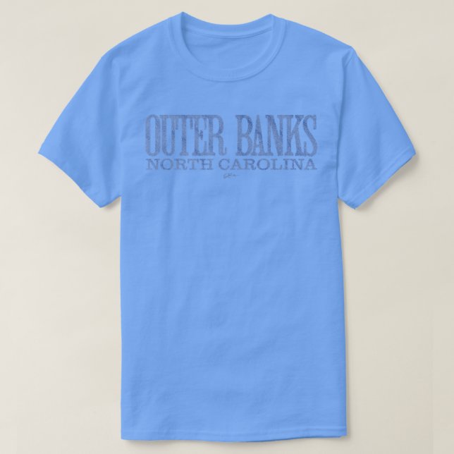 Camiseta Jcombs Outer Banks, North Carolina 2111  (Frente do Design)