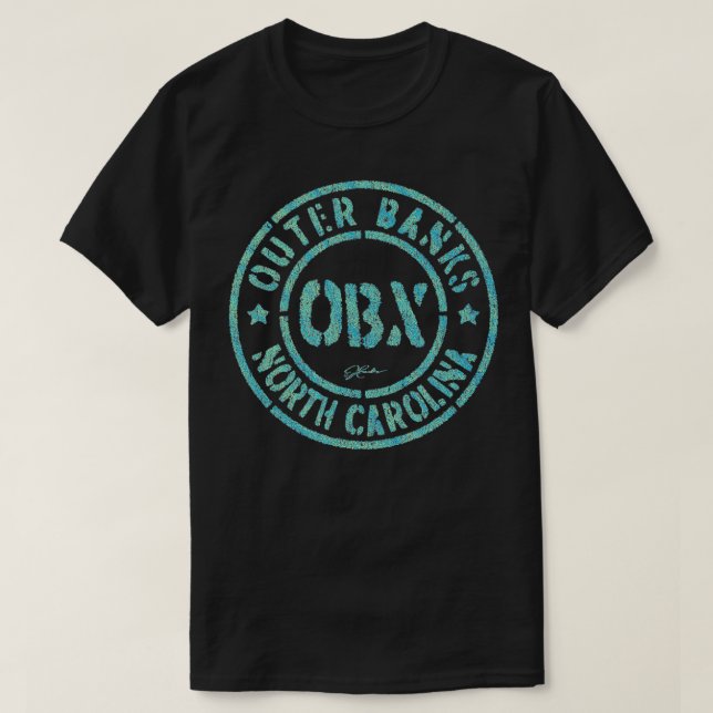 Camiseta JCombs Outer Banks, OBX, North Carolina  (Frente do Design)