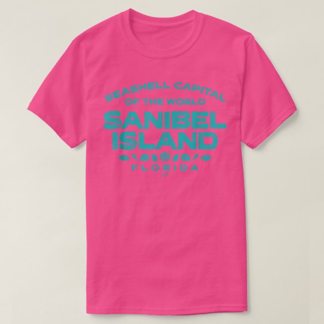 Camiseta Jcombs Sanibel Island, Florida 555  (Frente do Design)