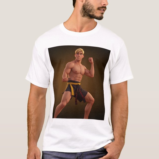 CAMISETA JCVD - BLOODSPORT (Frente)