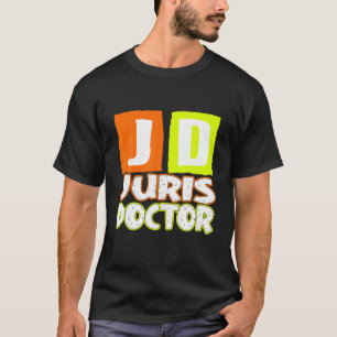 Camiseta JD Juris Doctor Lawyer Juiz