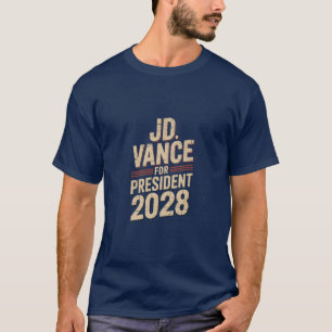 Camiseta JD Vance 2028 Conservadora América Primei