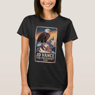 Camiseta JD Vance 2028 Presidente América Primeiro Ohio