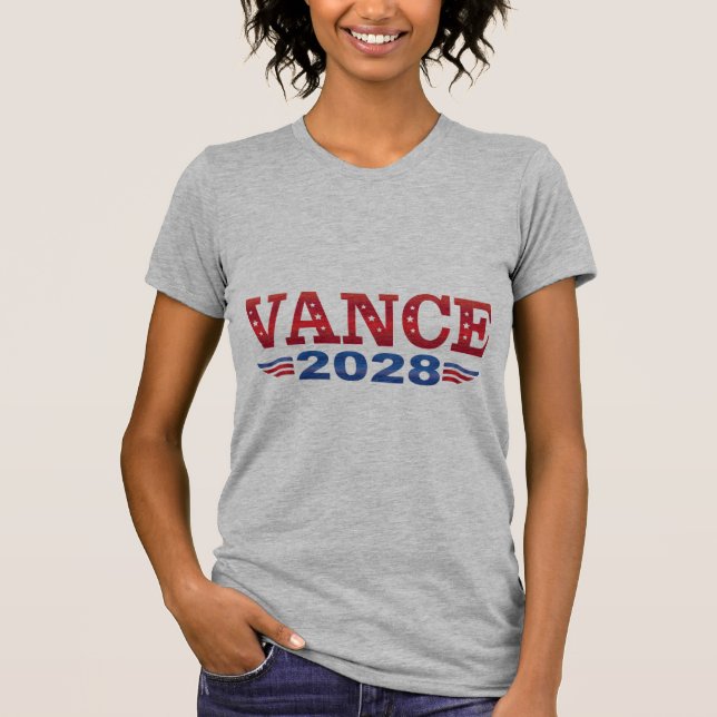 Camiseta JD Vance Presidente 2028 (bs) (Frente)