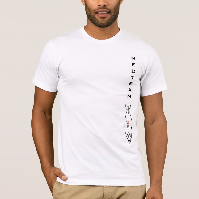Camiseta jdam clássico, REDTEAM (Frente)