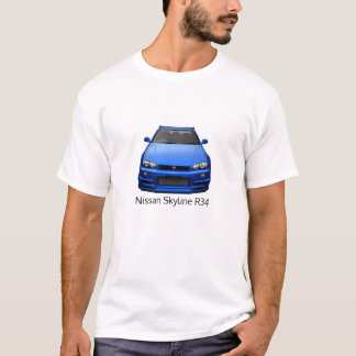 Camiseta JDM Nissan Skyline R34