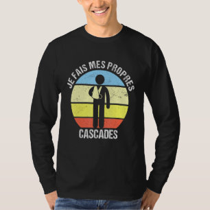 Camiseta Je Fais Mes Próprios Cascata Recuperação do Bon Qu