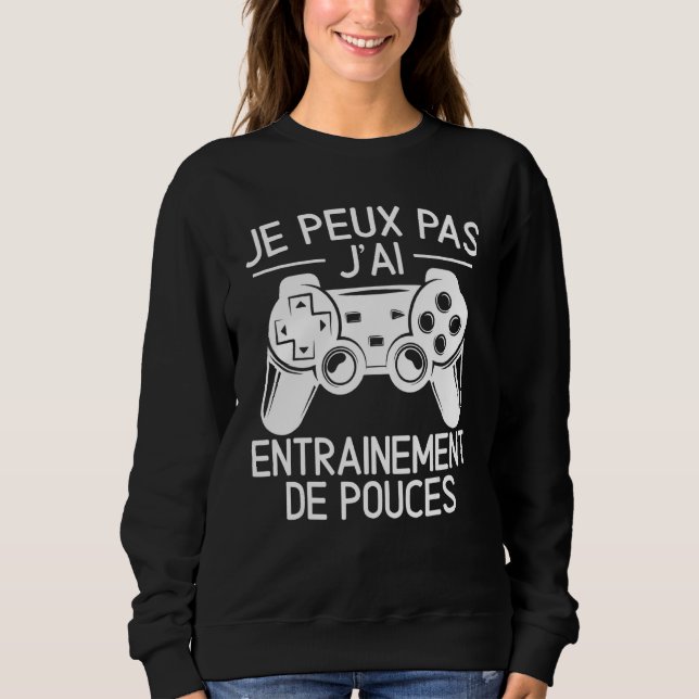 Camiseta Je Peux Pas J'ai Thumb Training Player (Frente)