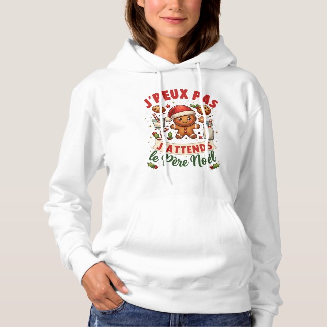 Camiseta Je Peux Pas J'Attends Le Pere Noel (Frente)