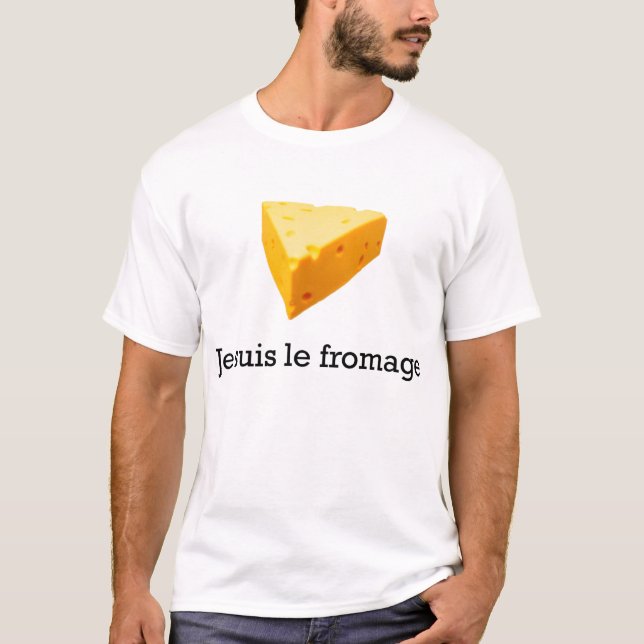 Camiseta Je Suis Le Fromage (Frente)