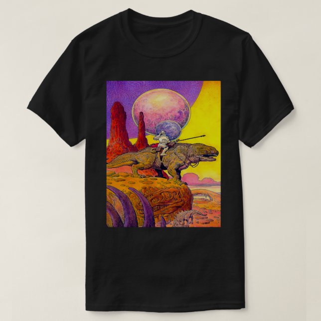 Camiseta jean giraud art (4) (Frente do Design)