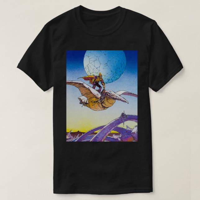 Camiseta jean giraud art (5) (Frente do Design)