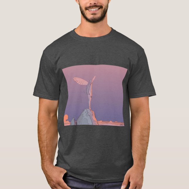 Camiseta Jean Giraud Moebius friend (Frente)