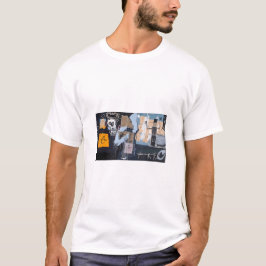 Camiseta Jean Michel Basquiat art