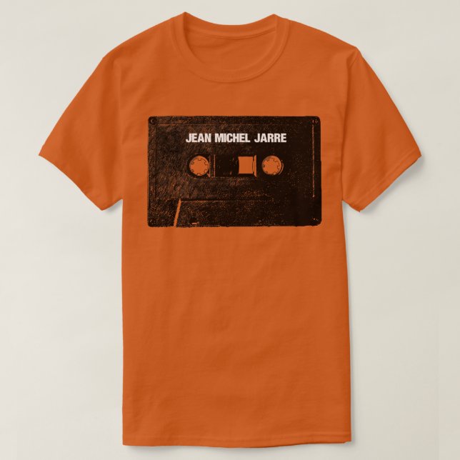 Camiseta Jean Michel Jarre Cassette (Frente do Design)