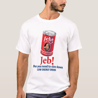 Camiseta Jeb Bush para o presidente Humor, bebida da baixa