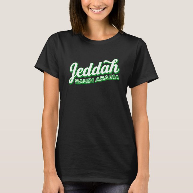 Camiseta Jeddah Arábia Saudita (Frente)
