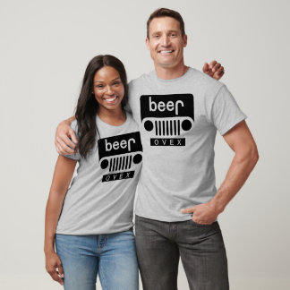 Camiseta Jeep Wrangler Beer OVEX Overland Experien