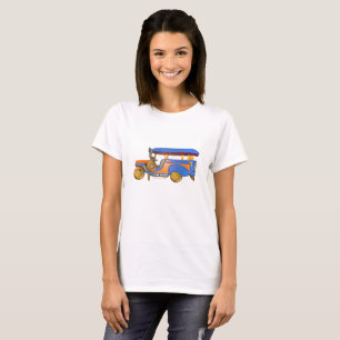 Camiseta Jeepney - projete-o você mesmo de "esponja da cor