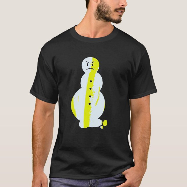 Camiseta Jeezy Snowman Engraçado Bravo Snowman Jeezy Snowma (Frente)