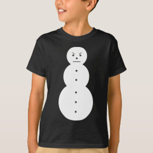 Camiseta Jeezy Snowman - Hiphop Angry Snowman Jeezy Christm