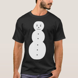 Camiseta Jeezy Snowman - Hiphop Angry Snowman Jeezy Christm