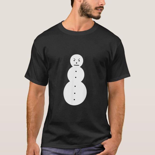 Camiseta Jeezy Snowman se diverte (Frente)