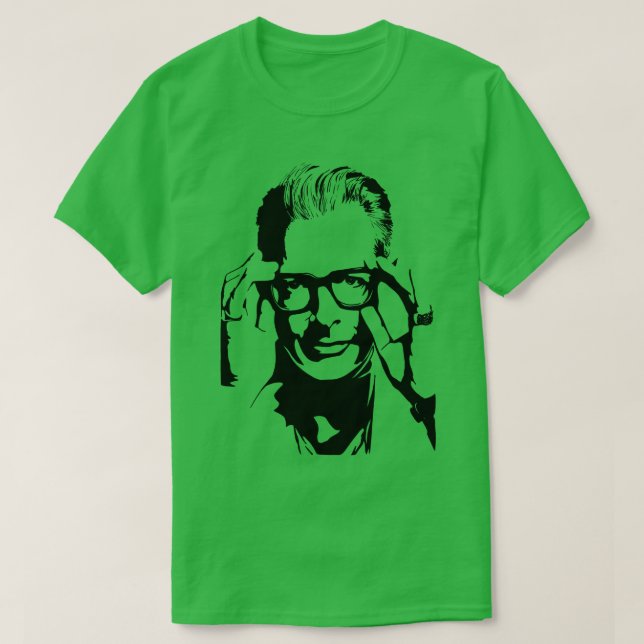 Camiseta Jeff Goldblum Face (Frente do Design)