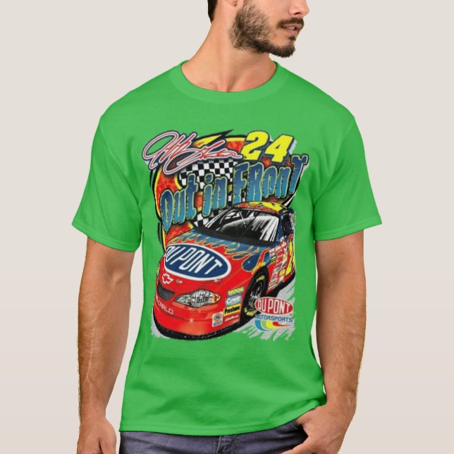 Camiseta Jeff Gordon Nascar Antigo (Frente)