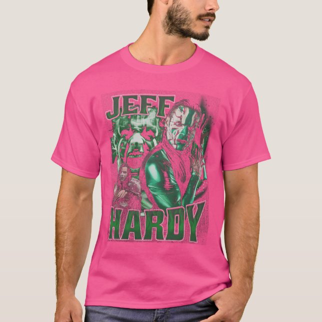 Camiseta Jeff Hardy Retro Bootleg (Frente)