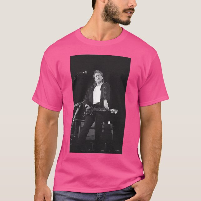 Camiseta Jeff Healey Bw Fotografia (Frente)