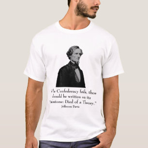 Camiseta Jefferson Davis e citações