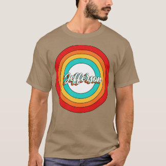 Camiseta Jefferson Name Shirt Vintage Jefferson Circle