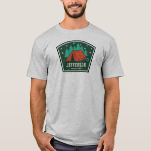 Camiseta Jefferson National Forest Camping