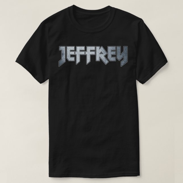Camiseta Jeffrey Heavy Metal (Frente do Design)