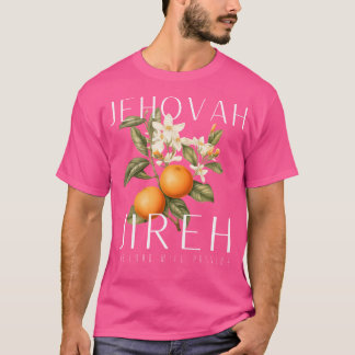 Camiseta Jehovah Jireh, Fruta Gráfica Jesus Cristo