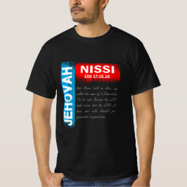 Camiseta Jehovah Nissi - Deus é o Meu Banner