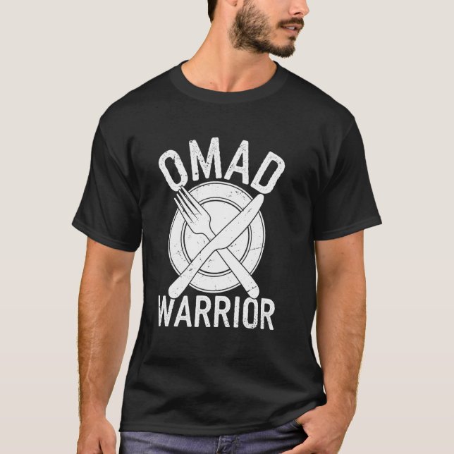 Camiseta Jejum Engraçado OMAD (Frente)