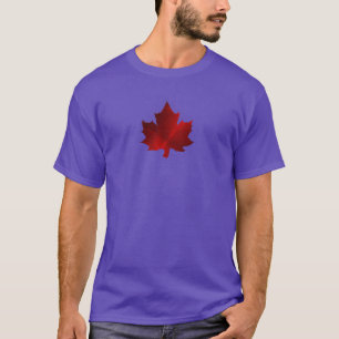 Camiseta jello de folha de mapa