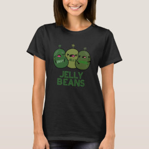 Camiseta Jelly Beans Engraçado Doces Enjoados Pun Dark BG