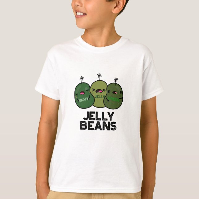 Camiseta Jelly Beans Engraçados Candy Candy Pun (Frente)