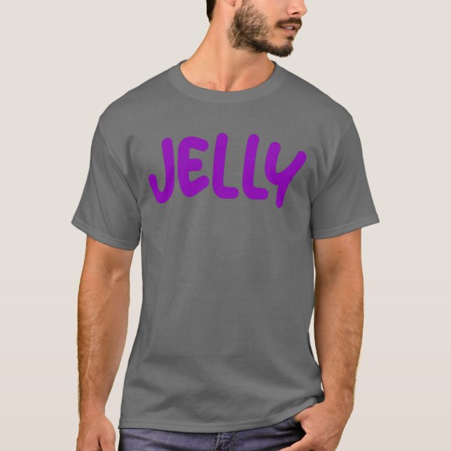 Camiseta Jelly Costume Correspondente PB e J Halloween Cost (Frente)