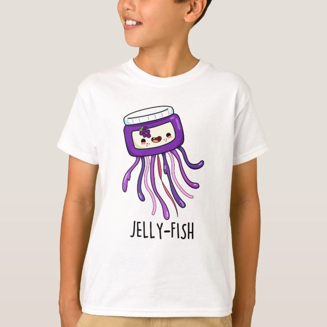 Camiseta Jelly Jar Pun Engraçado Jelly (Frente)
