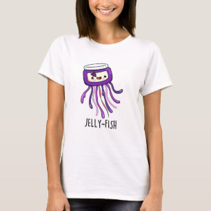 Camiseta Jelly Jar Pun Engraçado Jelly