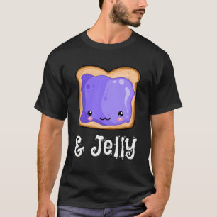 Camiseta Jelly Kawaii Pbj Blueberry Jam